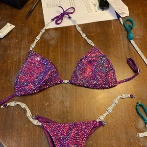Custom made competition bikini.